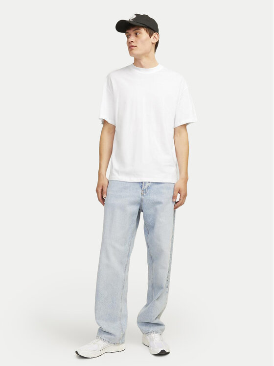 Jack&Jones Jack&Jones Набір з 2 футболок Bradley 12264845 Білий Wide Fit