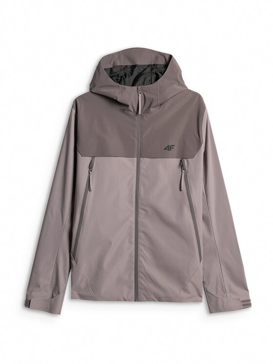 4F 4F Kurtka przejściowa CITY JACKETS Szary jasny Regular Fit