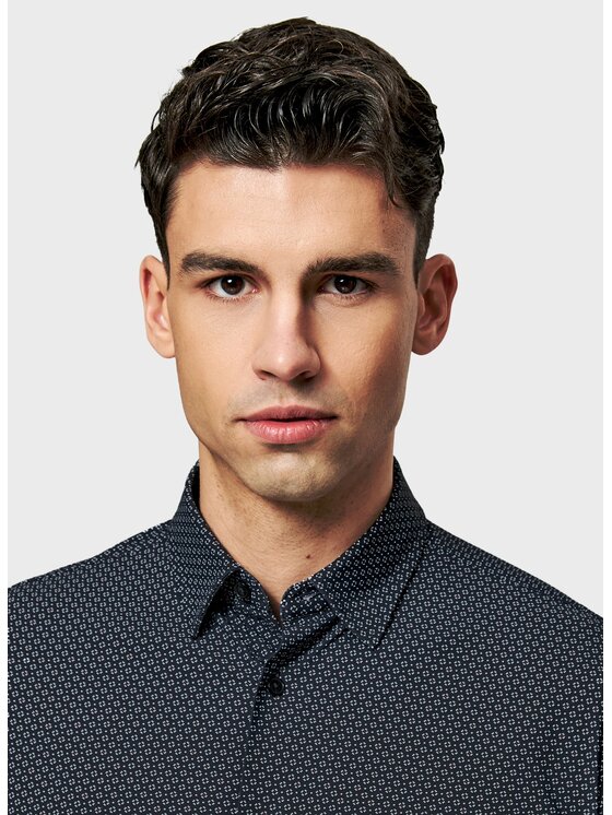Pako Lorente Pako Lorente Koszula P26SF-1X-062 Czarny Slim Fit