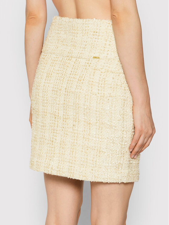 Gonna a matita FR21WG1003O41501 Beige Slim Fit