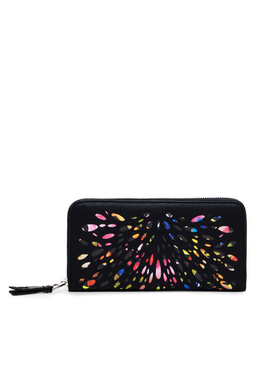 Portofel Mare de Damă Desigual Blackwell 24WAYP09 Negru