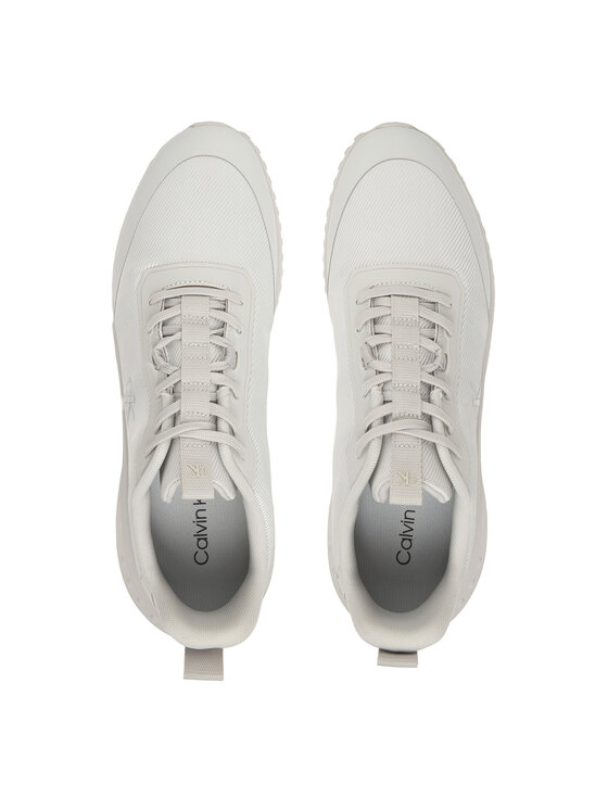 Calvin Klein Calvin Klein Snīkeri Eva Runner Lace Up Mat Mix YM0YM01442 Pelēks