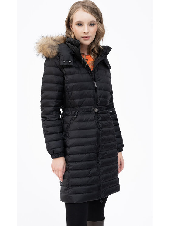 Tiffi Tiffi Kurtka damska PUMORI Czarny Slim Fit