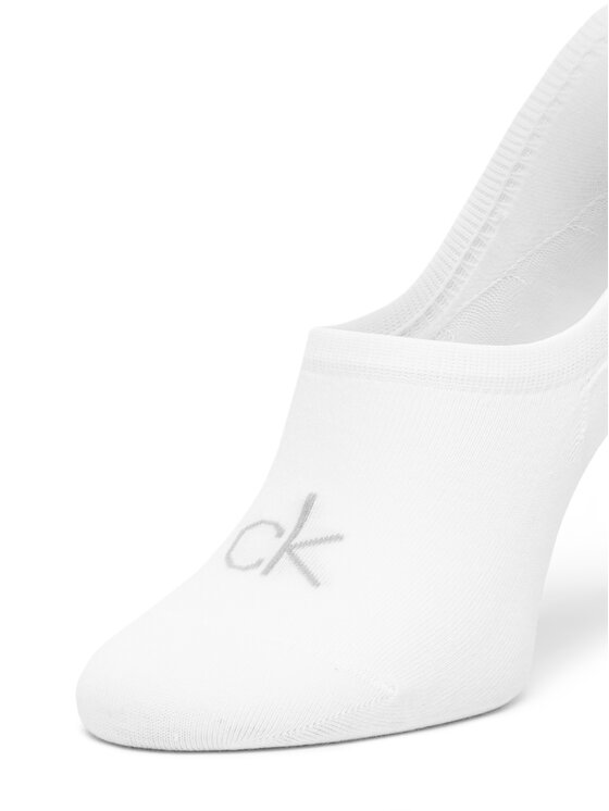 Calvin Klein Calvin Klein Kotníkové ponožky 701228801 Bílá