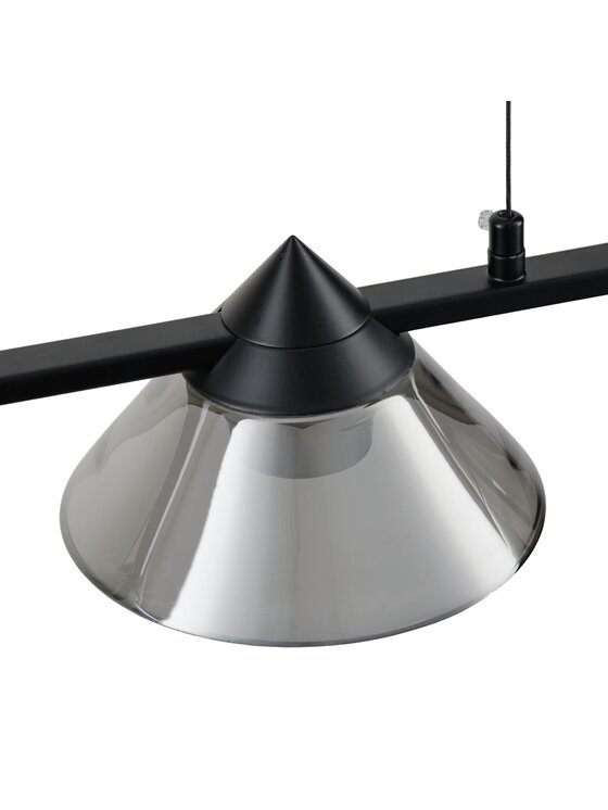 MIAhome MIAhome Lampa wisząca BLAKE 120 cm Czarny