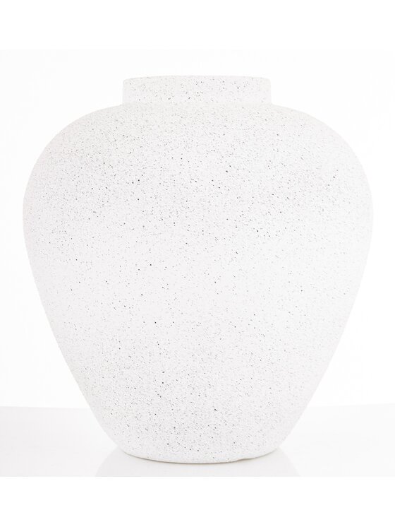 MIAhome MIAhome Wazon ceramiczny 26x21x21 cm FLORIDA Biały