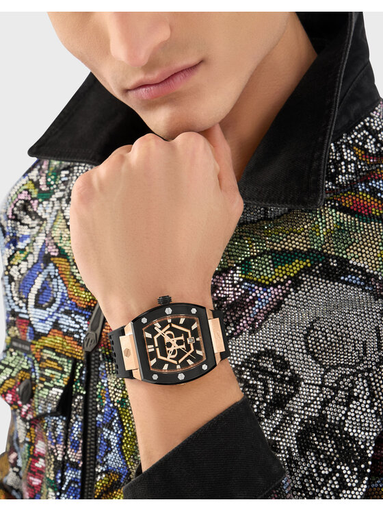 PHILIPP PLEIN PHILIPP PLEIN Zegarek 23559 Czarny
