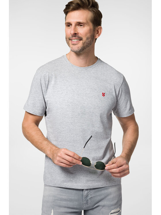 Próchnik Próchnik T-Shirt PM 2 TS073123000034 Szary Regular Fit