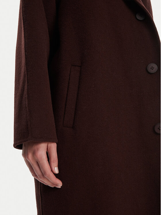 STAUD STAUD Cappotto di lana Chrysalis R24F8112WL Bordeaux Regular Fit