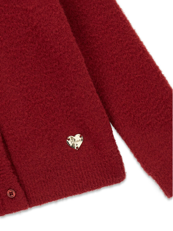 Guess Guess Cardigan K6BR04 Z1282 Bordeaux Regular Fit