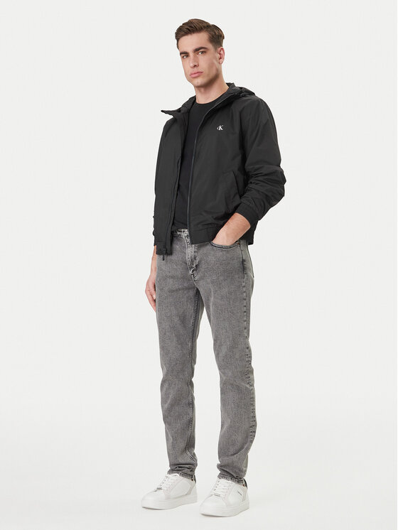 Calvin Klein Jeans Calvin Klein Jeans Windjacke Harrington LV04RF521G Schwarz Regular Fit