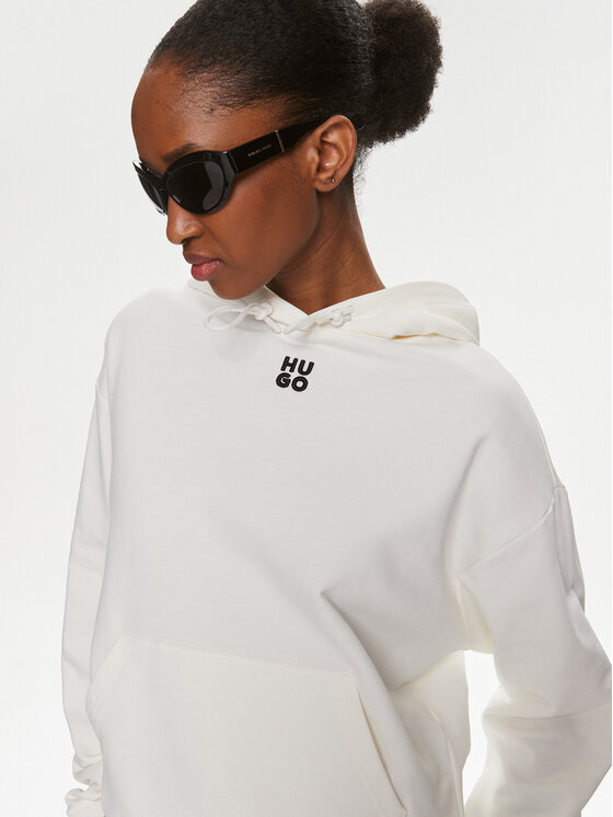 HUGO Hugo Sweatshirt Delfinia 50522423 Écru Regular Fit