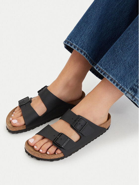 Birkenstock Birkenstock Klapki Arizona Birko-Flor 0051793 Czarny