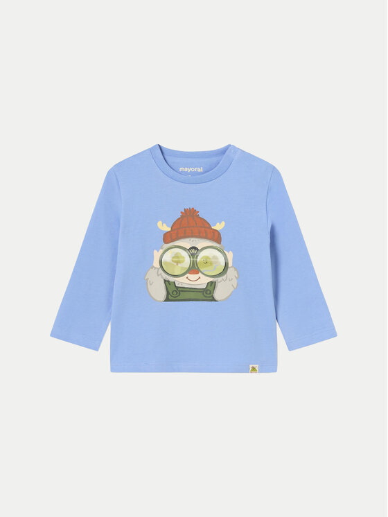 Mayoral Mayoral Блузка 2036 Блакитний Regular Fit