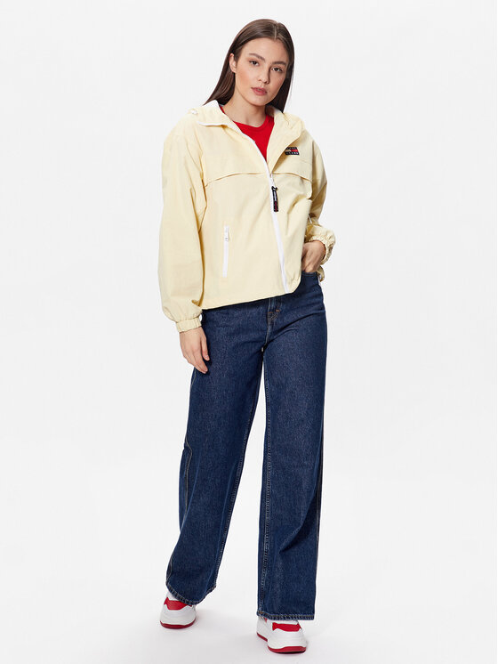 Tommy Jeans Tommy Jeans Prehodna jakna Chicgo DW0DW12613 Rumena Regular Fit