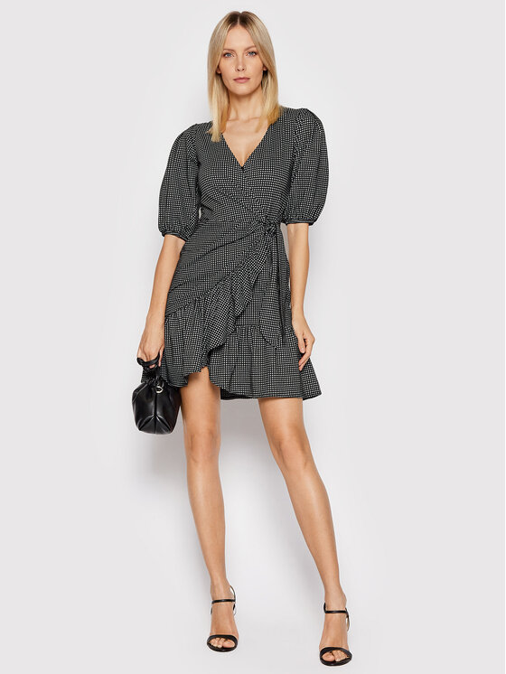 Vestito da giorno W2GK65 KB450 Nero Regular Fit