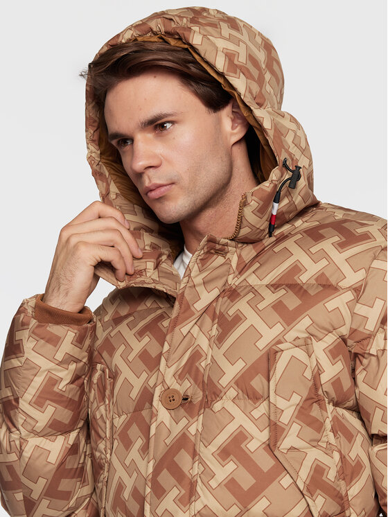 Tommy hilfiger essential monogram daunenjacke Clearance