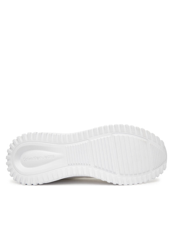 Calvin Klein Calvin Klein Laisvalaikio batai Eva Runner Sock Mix YM0YM01386 Balta