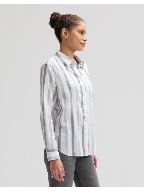 Lee Lee Koszula ALL PURPOSE SHIRT Biały Regular Fit
