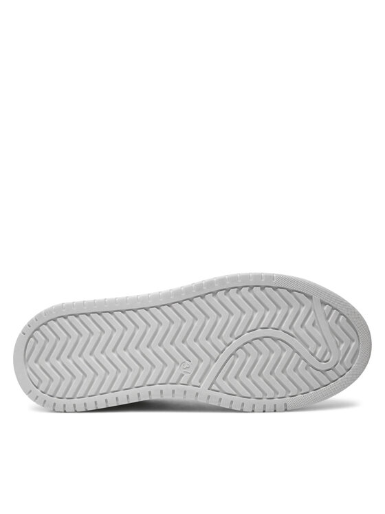 Calvin Klein Jeans Calvin Klein Jeans Сникърси Low Cut Lace-Up Sneaker V3A9-80980-1355 S Бял