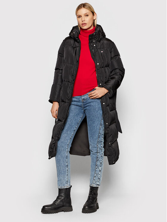 Tommy Jeans Tommy Jeans Kurtka puchowa DW0DW11115 Czarny Regular Fit