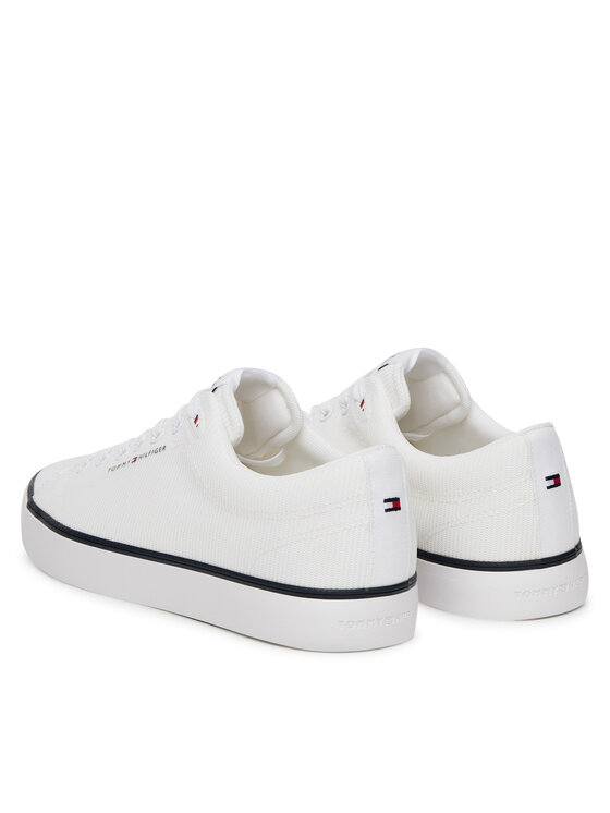 Tommy Hilfiger Tommy Hilfiger Teniși Hi Vulc Core Low Ii Mesh FM0FM05513 Alb