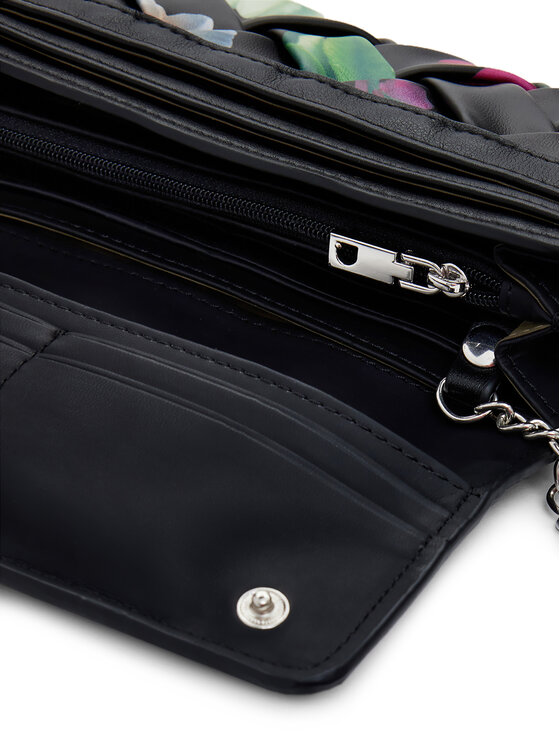 Desigual Desigual Didelė Moteriška Piniginė 25SAYP14 Juoda
