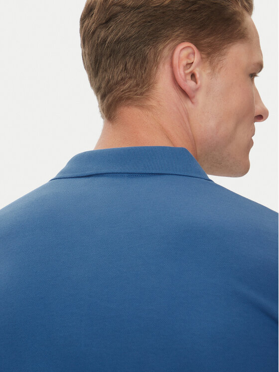 Calvin Klein Calvin Klein Polo marškinėliai K10K111196 Mėlyna Slim Fit