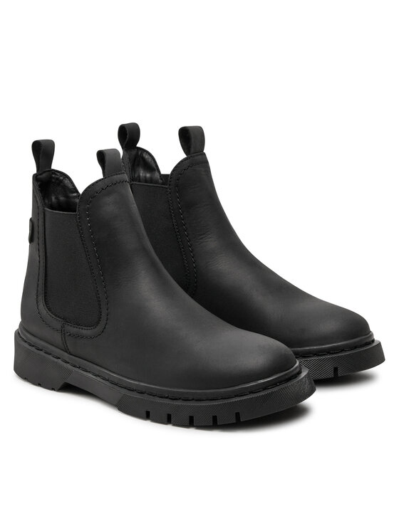 Tamaris Tamaris Kotníková obuv s elastickým prvkem 1-25829-43 Černá