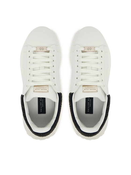 PHILIPP PLEIN PHILIPP PLEIN Sneakersy FAES WSC2776 PLE022N Biały