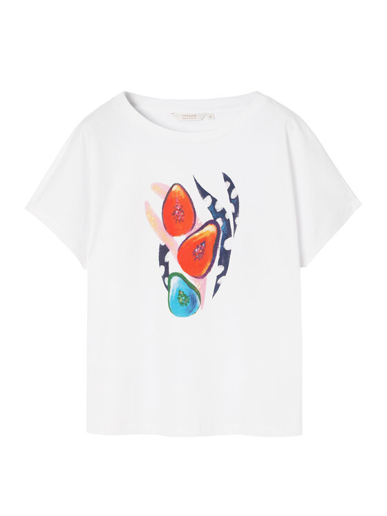 TATUUM TATUUM T-Shirt NILS 2 Biały Classic Fit