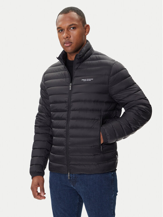 Armani Exchange Armani Exchange Kurtka puchowa XM001919 AF16927 UC001 Czarny Regular Fit