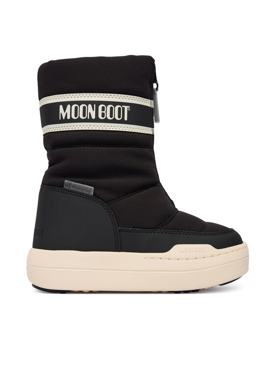 Moon Boot Moon Boot Μπότες Χιονιού Jr Park Zip High Wp 80D3440080 S Μαύρο