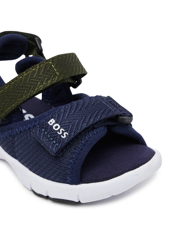 BOSS BOSS Sandały J52159 S Granatowy