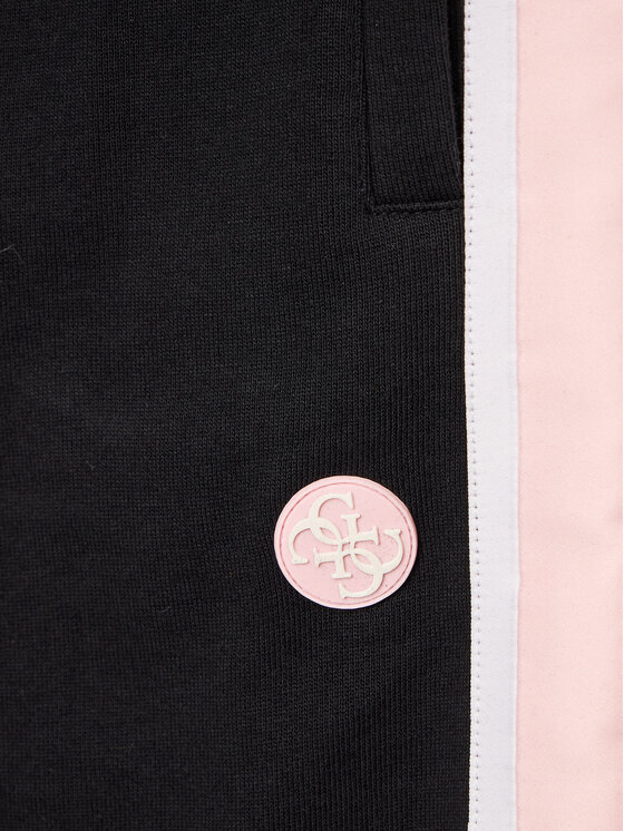 Guess Guess Teplákové kalhoty J3YQ13 KA6R3 Černá Relaxed Fit