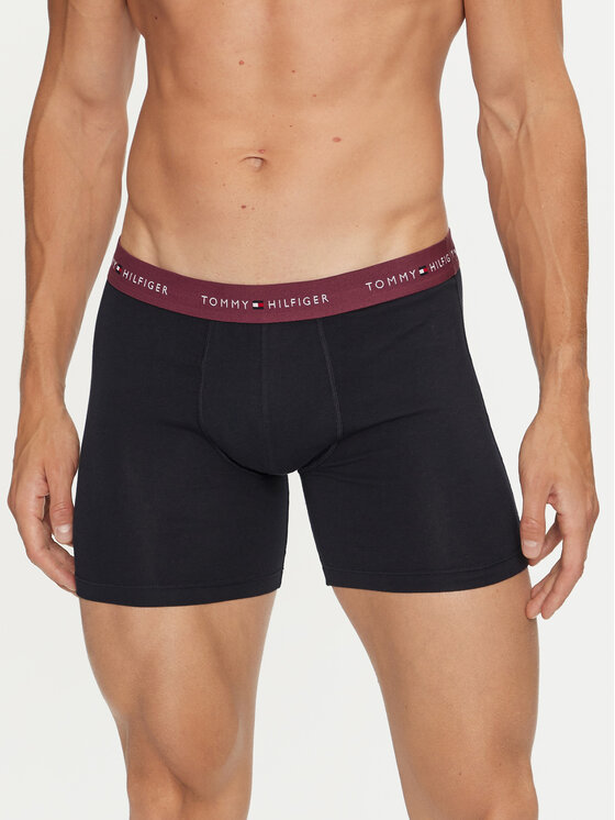 Tommy Hilfiger Tommy Hilfiger Set 3 parov boksaric UM0UM02765 Črna