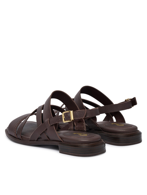 Clarks Clarks Sandalen Ariany Strap 26185801 Braun