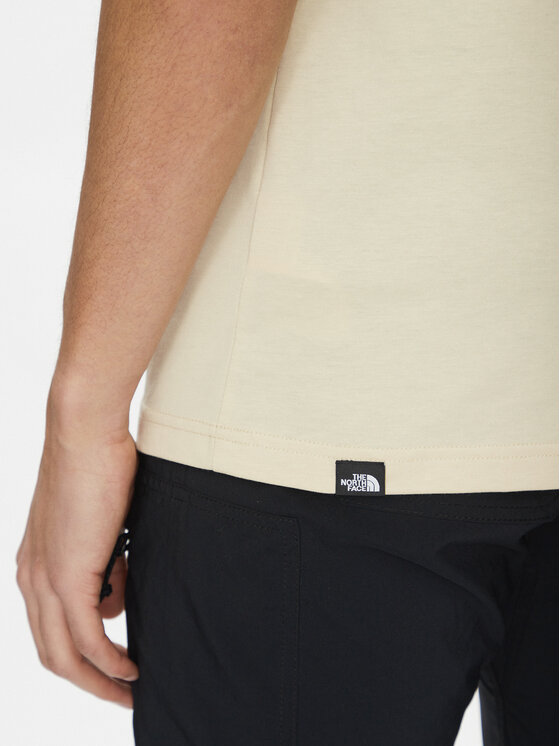 The North Face The North Face Tričko Fine NF0A8A6M Béžová Regular Fit