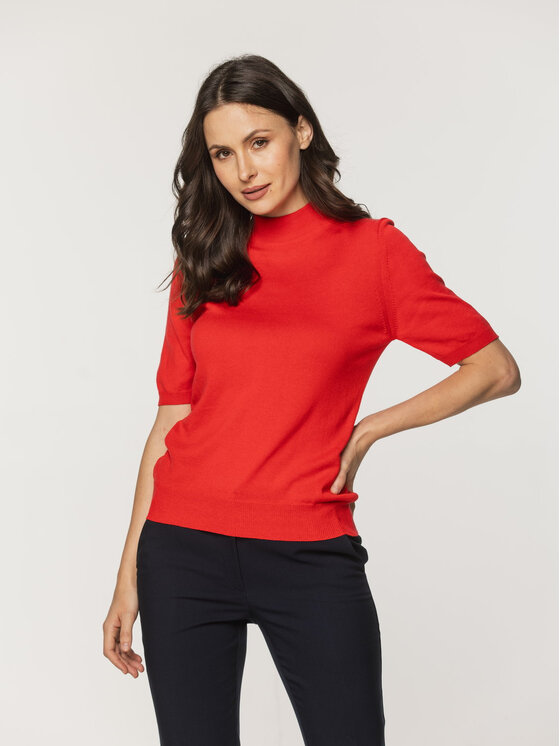 Sweter Willsoor, Rozmiar M, Czerwony, 88449