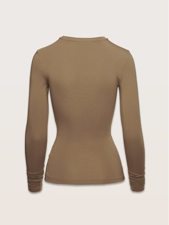 La Mania La Mania Longsleeve MILO 3 Beige Classic Fit
