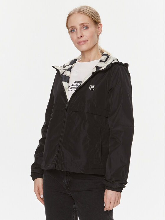 Tommy Hilfiger Geacă de vânt WW0WW41163 Negru Regular Fit