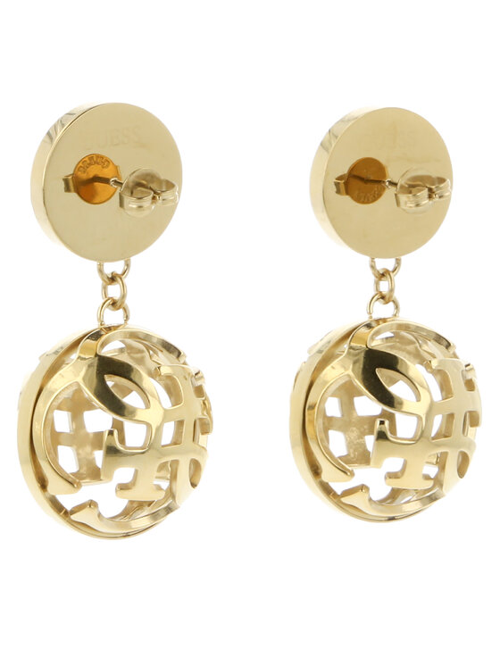 Guess Guess Обици JUBE01 390JW Златист
