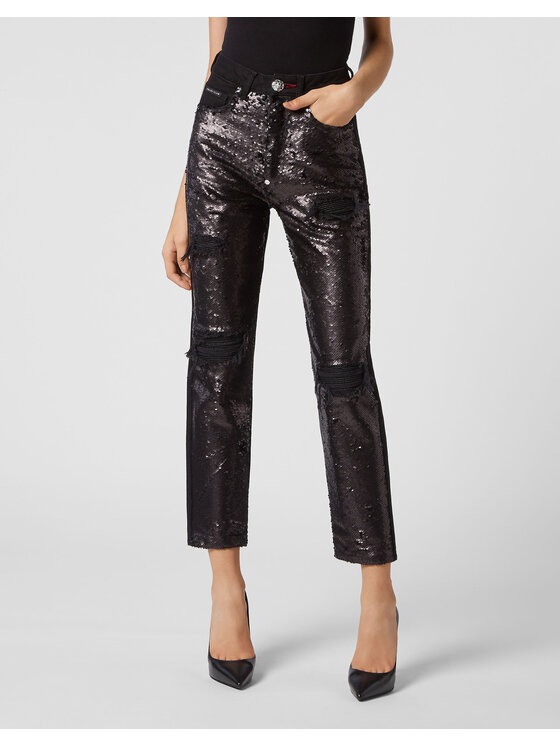PHILIPP PLEIN PHILIPP PLEIN Jeansy 5355 Czarny