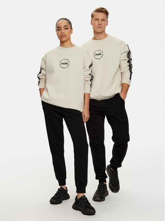 Ellesse Ellesse Felpa Unisex Salzburg SHX21065 Beige Regular Fit