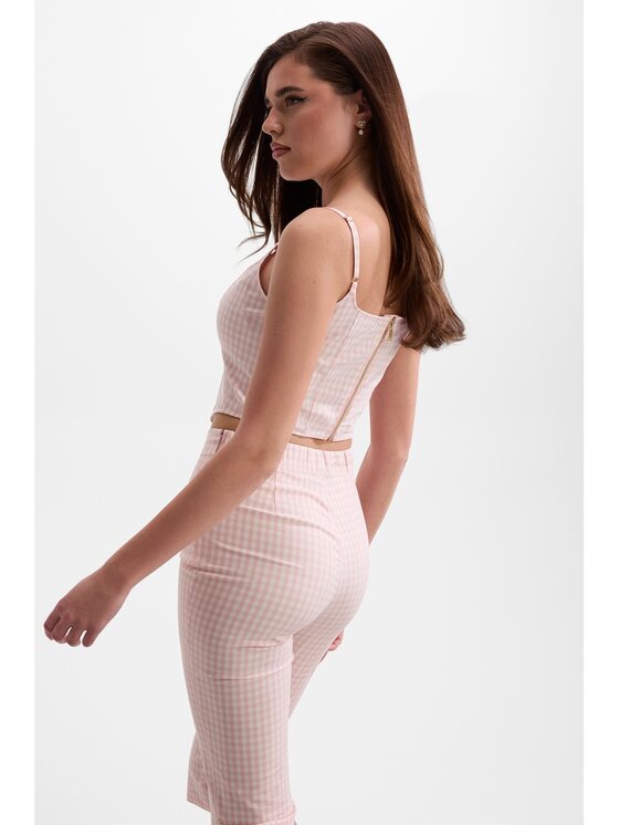 Guess Guess Top 182706 Różowy Classic Fit