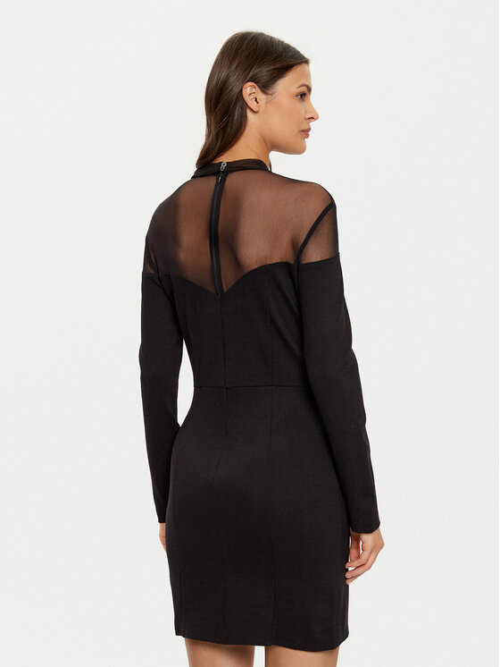 Morgan Morgan Koktel haljina 242-RAVAL.F Crna Slim Fit