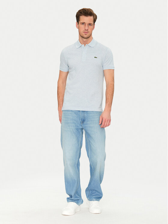 Lacoste Lacoste Polo PH4012 Svijetloplava Slim Fit