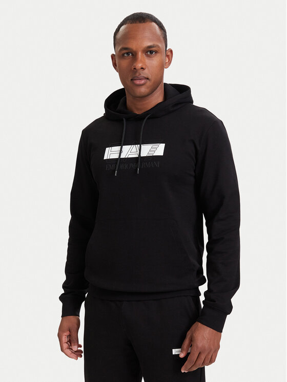 EA7 Emporio Armani EA7 Emporio Armani Hanorac 7M002420 AF13512 MC001 Negru Regular Fit