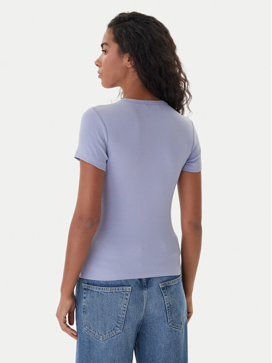 Tommy Jeans Tommy Jeans T-särk Badge DW0DW17881 Sinine Slim Fit