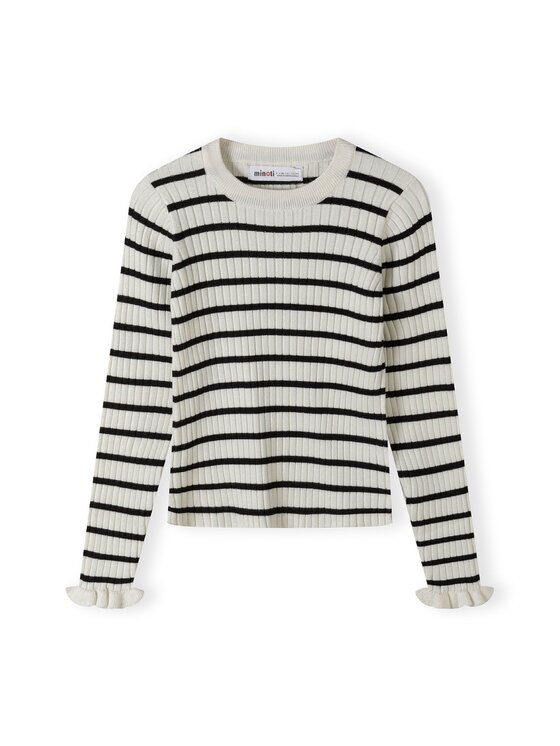 minoti minoti Sweter 26KNIT57 Écru Regular Fit